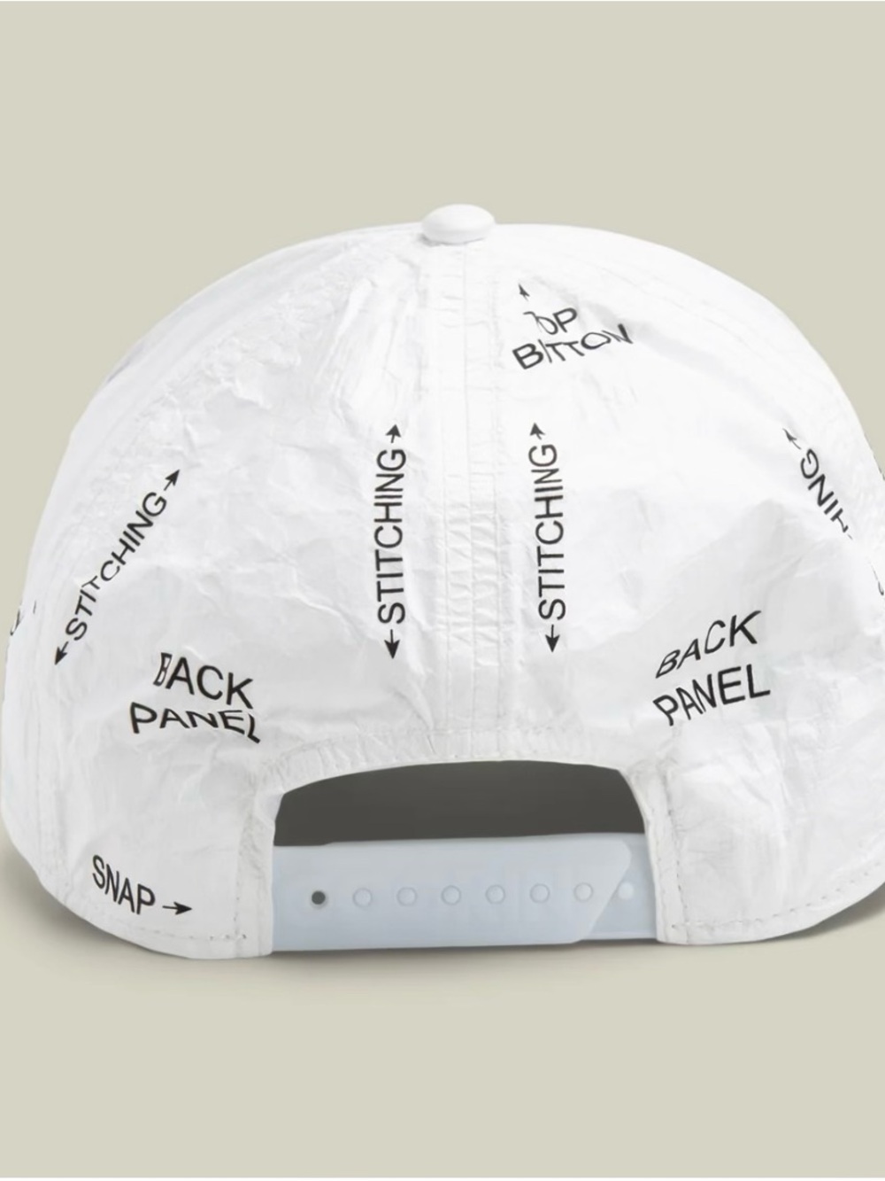 Goorin Brothers K.I.S.S. BASIC. ClassicGround up Tech.White SnapBack Trucker hat - Picture 16 of 16